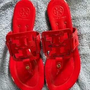 Tory Burch Red Sandals ♥️